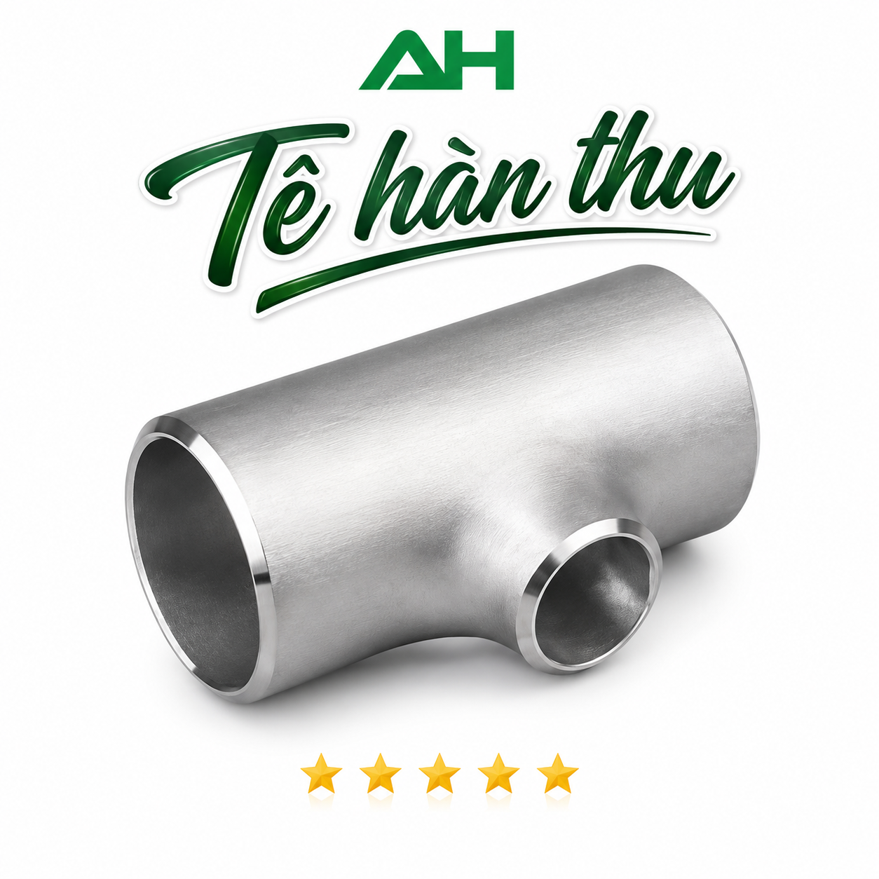 Tê hàn thu Inox 304/316 - Image 4